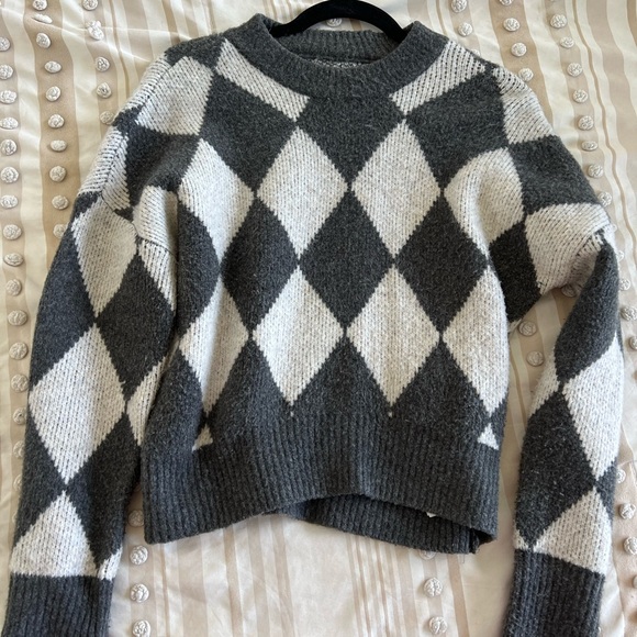 Abercrombie checkered sweater - Picture 1 of 2